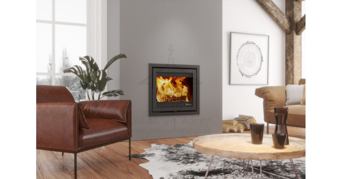 Buy Dik Geurts Instyle V Fan Assisted Inset Wood Fire Stove Calon