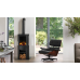 ACR NEO-3C-E HD Electric Free-Standing Wood-Effect Stove on Log Box