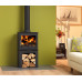 ACR Malvern II LS Slim Traditional Multifuel Stove on Log Store