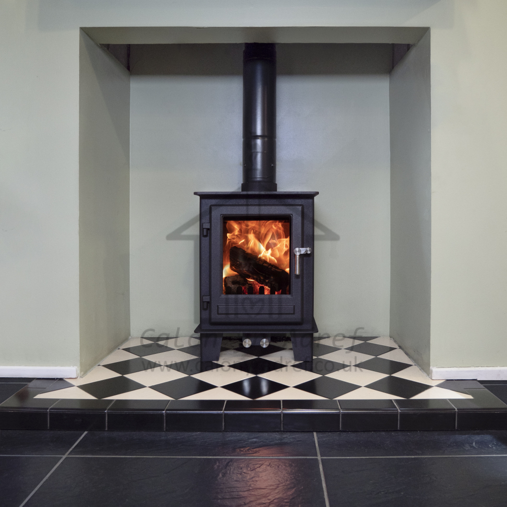 Clock Blithfield 5 Compact Multifuel Stove