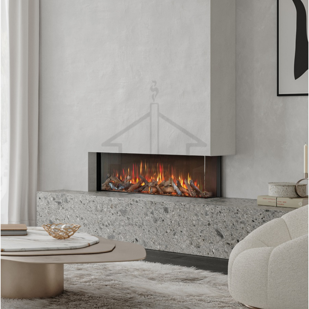 iLektro 1250 MK3 Landscape Electric Inset Fire